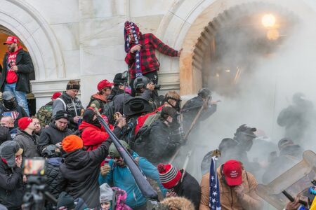 Capitol, Trump, Protesters, tear gas