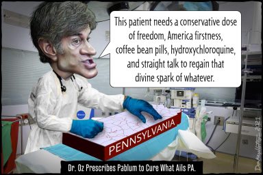 Dr Oz, Pennsylvania, Senate