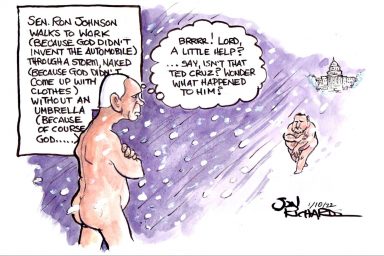 Mike Pence, Ted Cruz, naked, truth