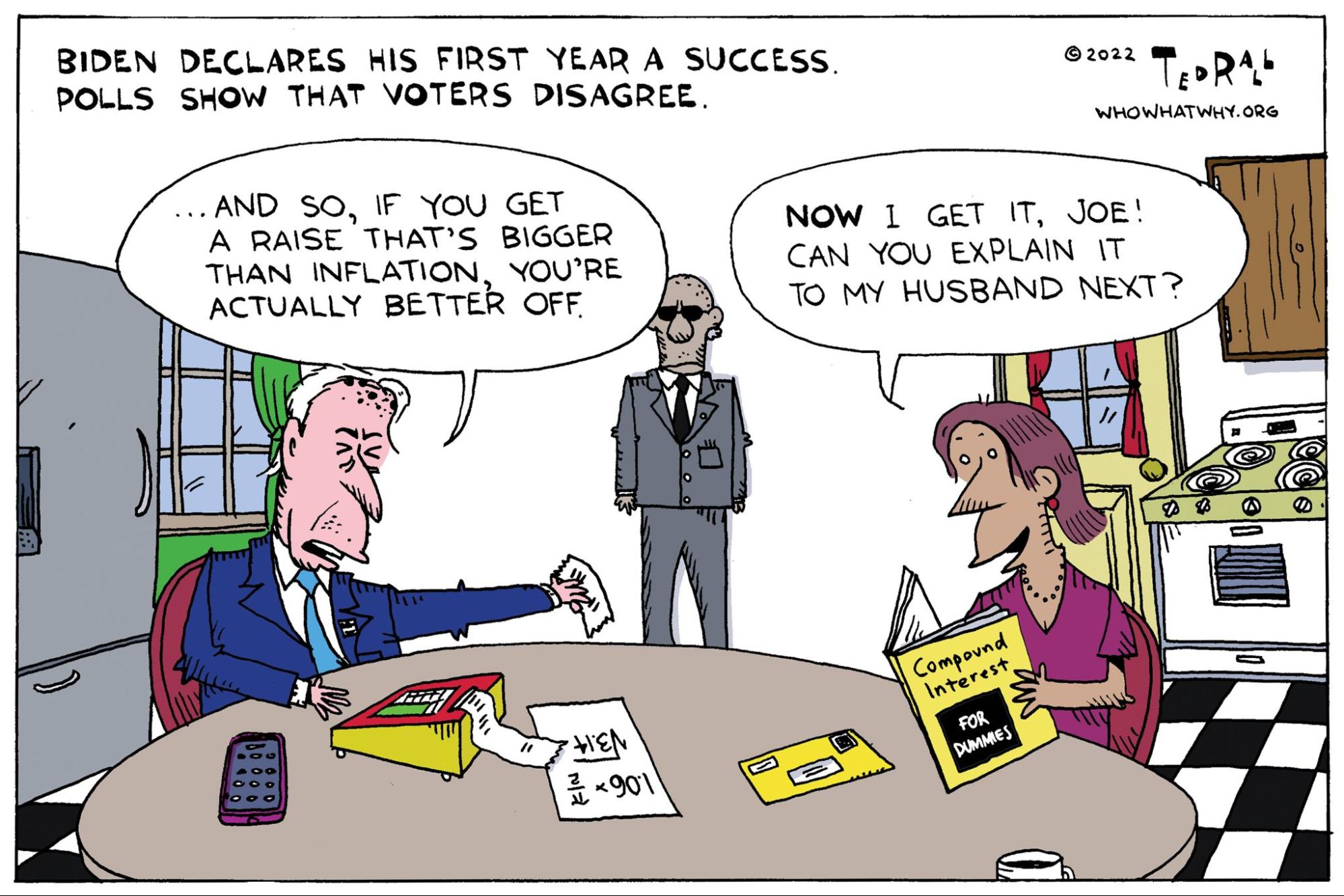 Joe Biden, inflation, economy, first year