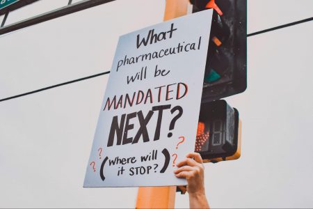 Stop The Mandate, rally, Maplewood, MN