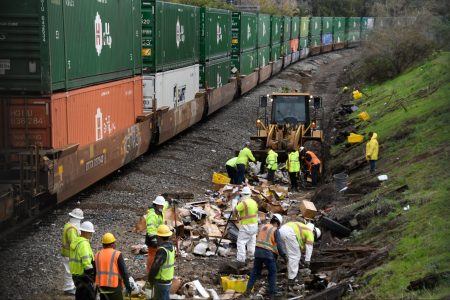 Union Pacific, train car, robbery