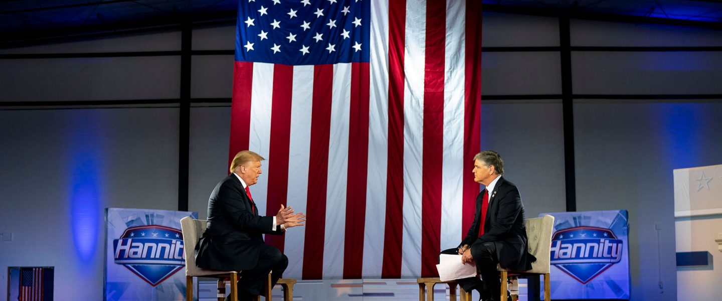 Donald Trump, Sean Hannity, Green Bay