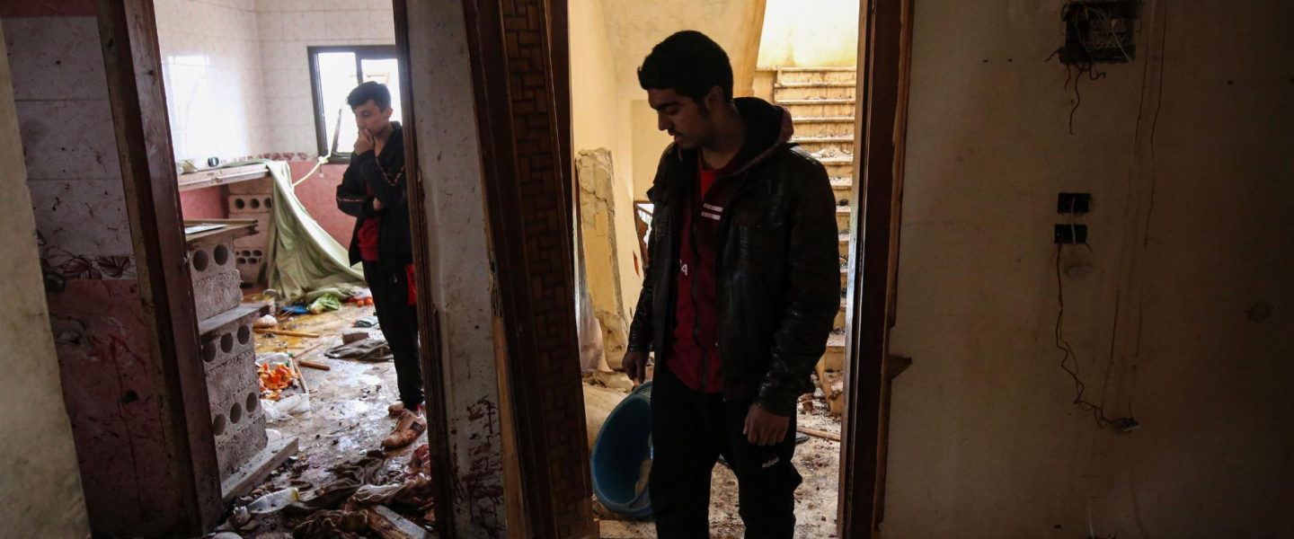 Abu Ibrahim al-Hashimi al-Qurashi, house, raid