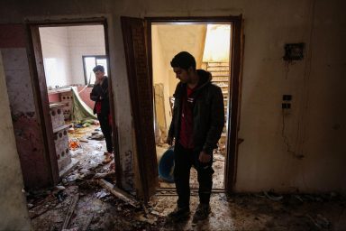 Abu Ibrahim al-Hashimi al-Qurashi, house, raid