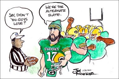 Aaron Rodgers, Super Bowl, Electoral College