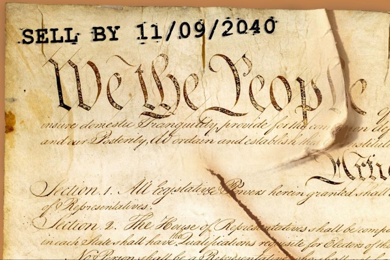 US Constitution, sell-by date