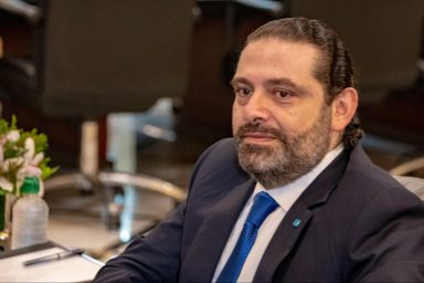 Lebanese Prime Minister, Saad Hariri
