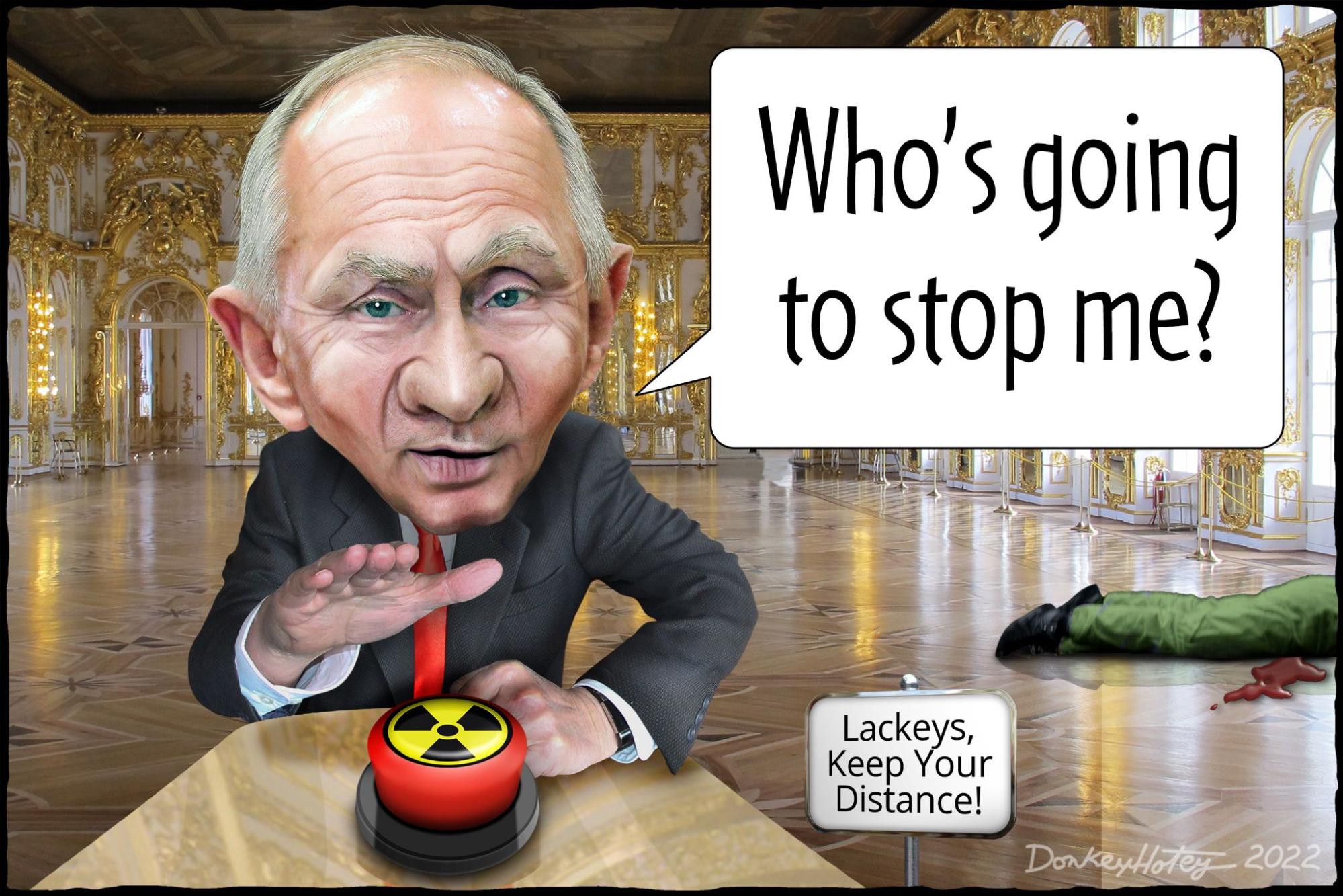 Vladimir Putin, nuclear option, Ukraine