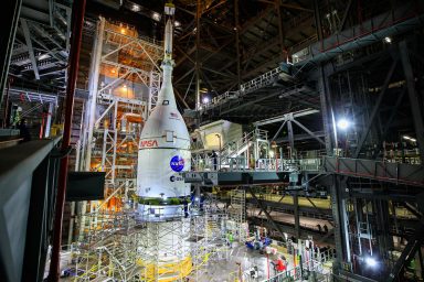 NASA, moon rocket, rollout, pre-launch tests