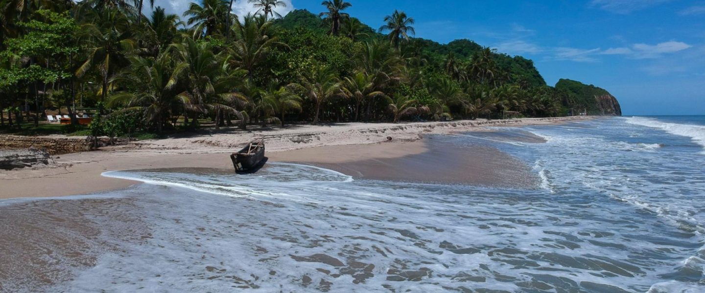 oceans, environment, Caribbean, Colombia, beach erosion
