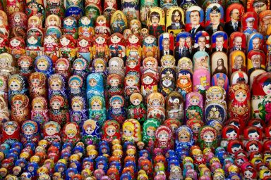 Russian nesting dolls, propaganda