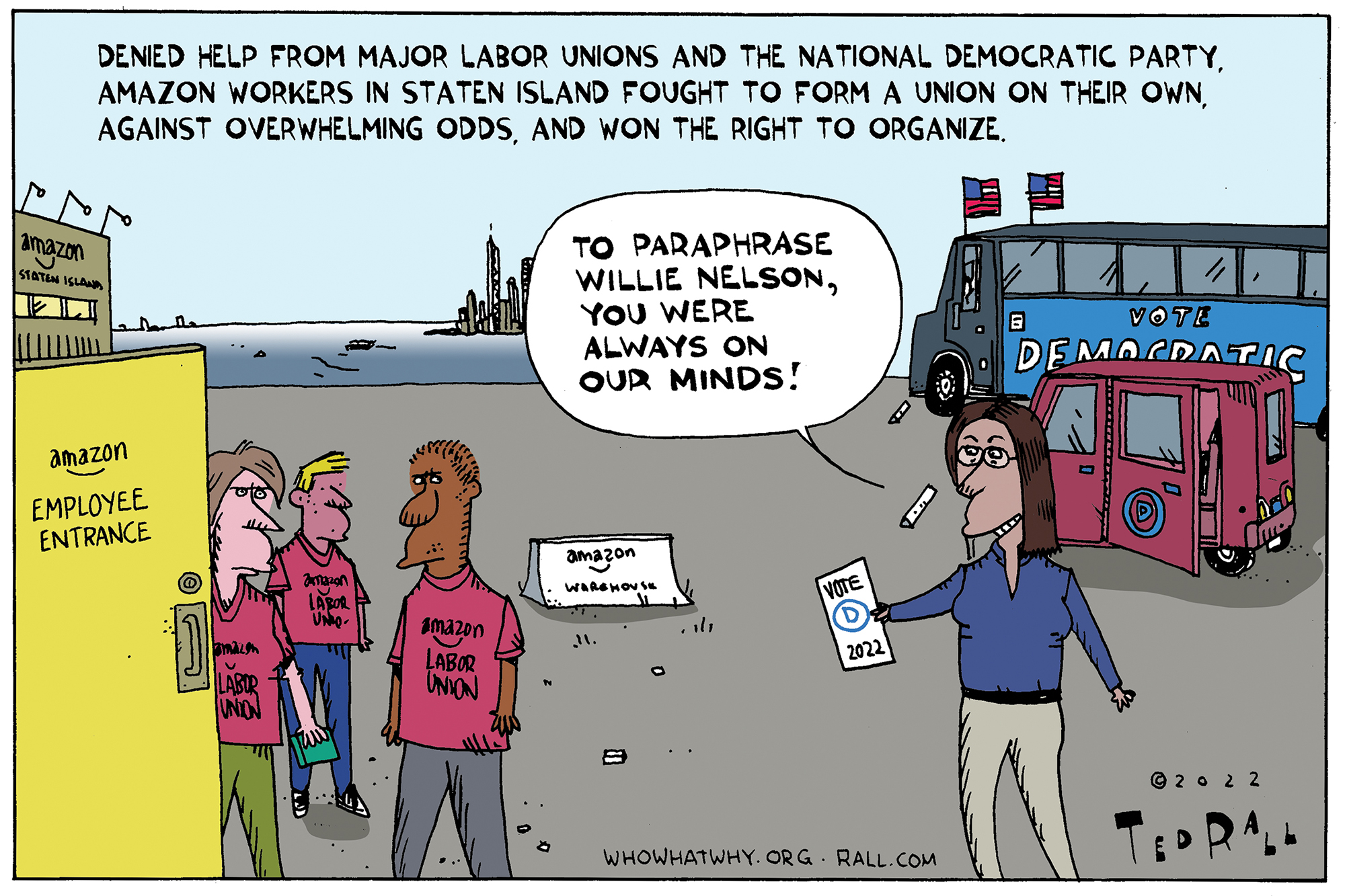 Amazon, Labor Union, Democrats, Chris Smalls