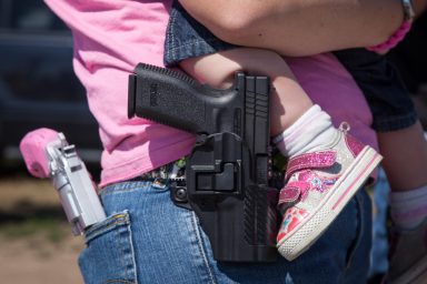 Mother, child, open carry, Colorado