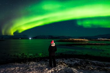solar eruption, northern lights, New York, geomagnetic storm