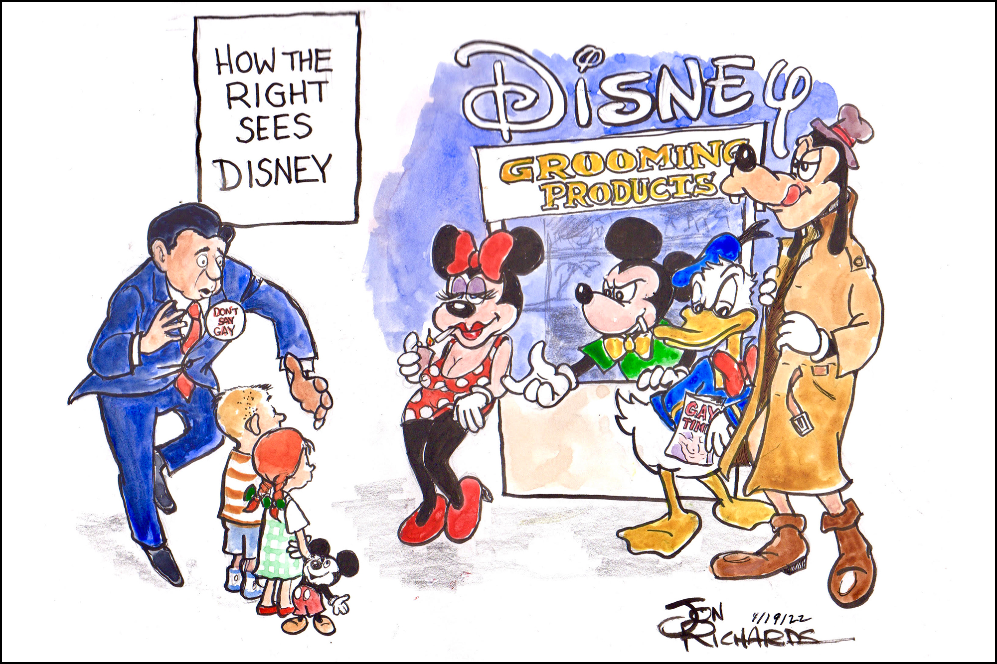 Disney, Ron DeSantis, Florida, Gay