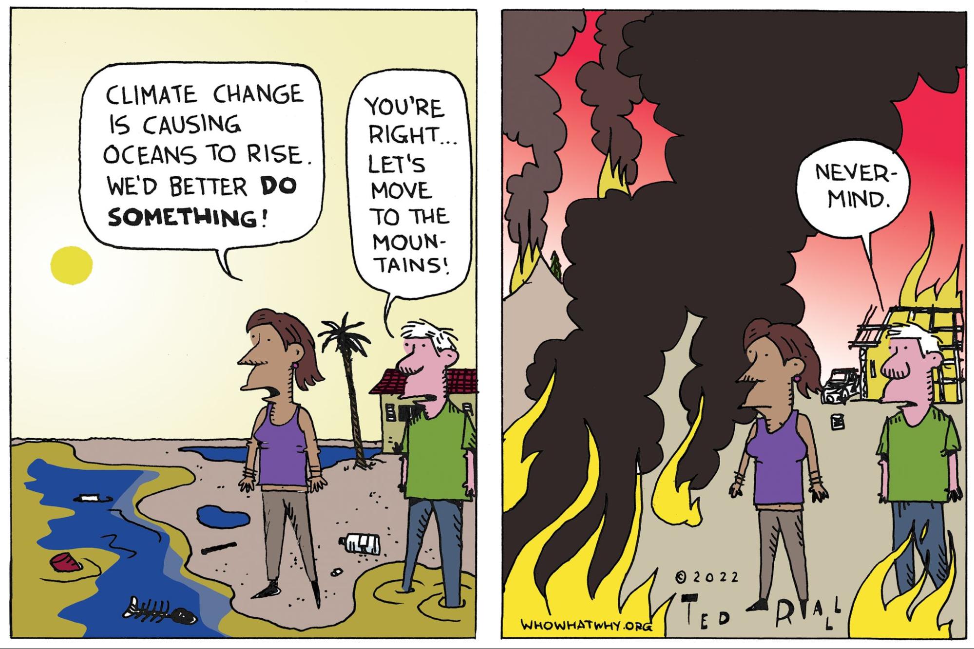 Climate Change, environment, floods, fire