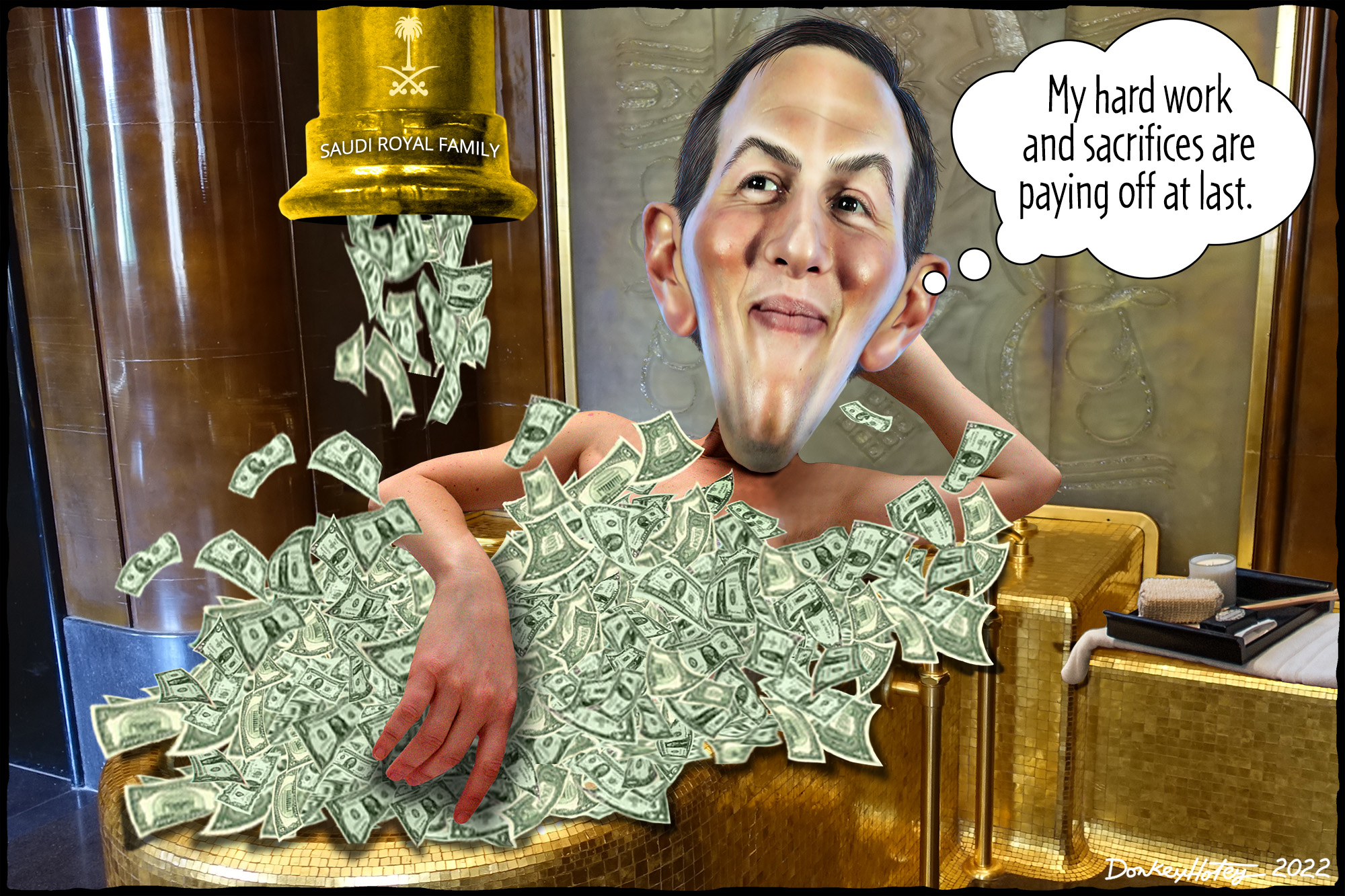 Jared Kushner, Saudi Royal Family, 2 billion