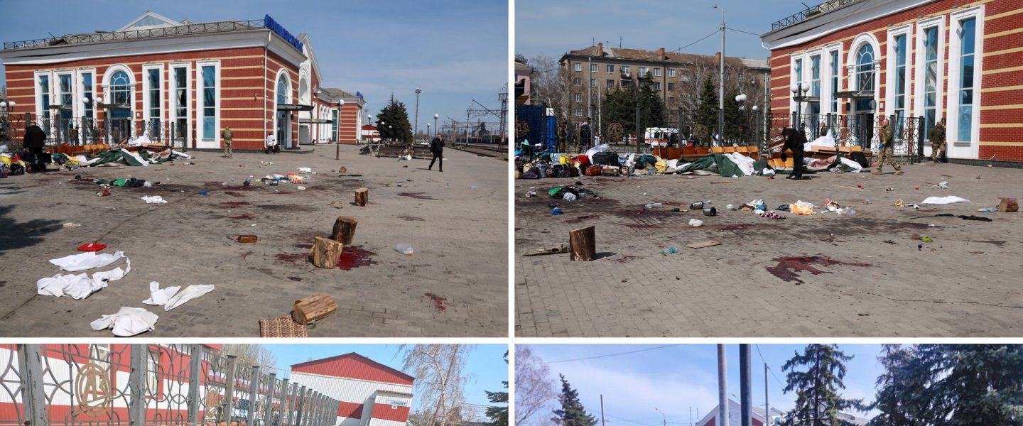 Russian missile attack, Kramatorsk railway station