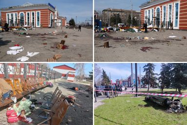 Russian missile attack, Kramatorsk railway station