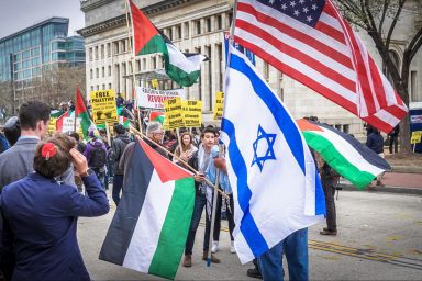 Demonstration, Israel, Palestine