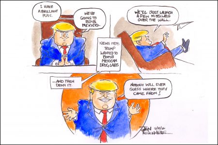 onald Trump, drug war, Mexico