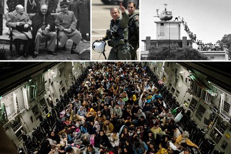 World War II, Iraq, Vietnam, Afghanistan, war ends