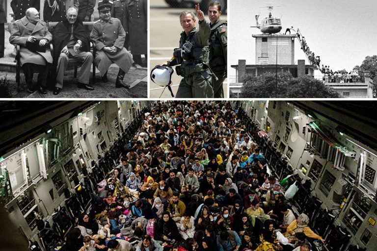 World War II, Iraq, Vietnam, Afghanistan, war ends