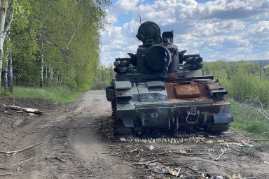 Russian, Tank, Kharkiv, Ukraine
