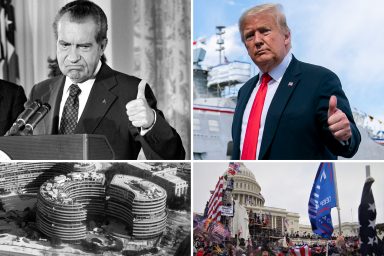 Richard Nixon, Donald Trump, Watergate, Stop the Steal