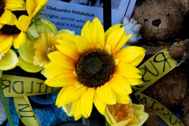 Tributes, Embassy of Ukraine, DC