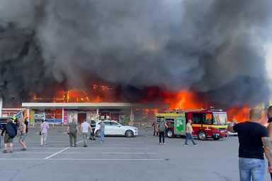Russian missile attack, Kremenchuk