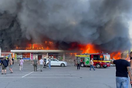Russian missile attack, Kremenchuk