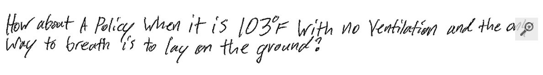 Washington, prisons, climate change