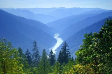 Klamath mountains near Medford, Oregon