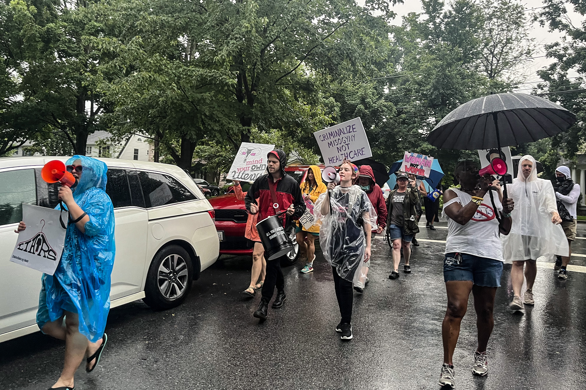 Protesters, Chevy Chase, Supreme Court