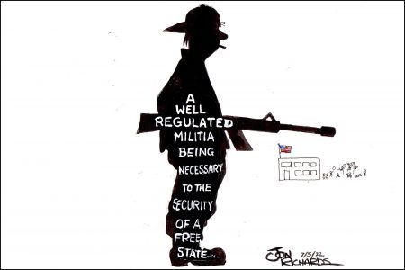 militia, guns