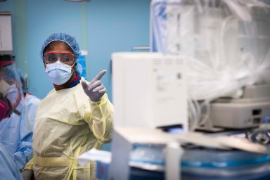 US Navy nurse, Surgery, COVID