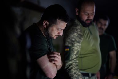 Volodymyr Zelenskyy, Zaporozhye, Donbass