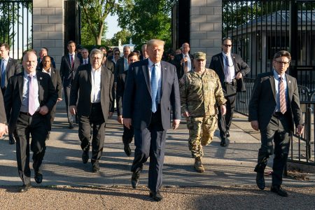 Donald Trump, St. John’s Episcopal Church, photo op