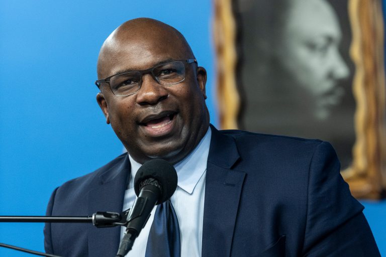 Congressman Jamaal Bowman, NAN House