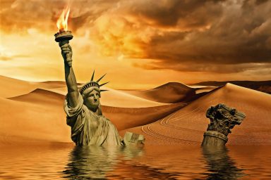 Dystopian, Statue of Liberty