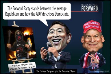 Andrew Yang, Jim Jordan, Antifa, Chuck Schumer
