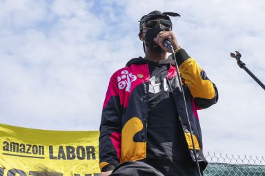 Christian Smalls, Amazon Labor Union, JFK8