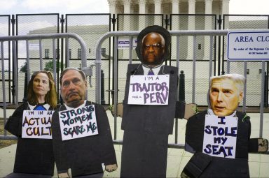 Amy Coney Barrett, Samuel Alito, Clarence Thomas, Neil Gorsuch