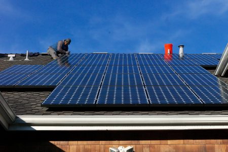 Solar panel, installation, 30 panels