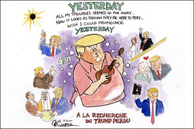 Donald Trump, Yesterday