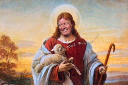 Donald Trump, Jesus Christ, MAGA