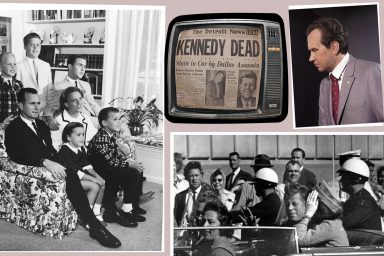 Collage, The Bush Family, JFK, News