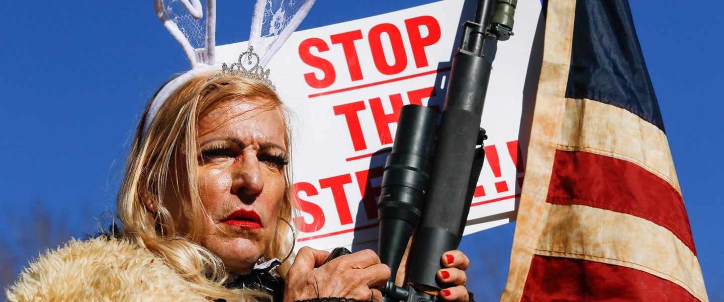 Cowboy Barbie, AR-15, Trump
